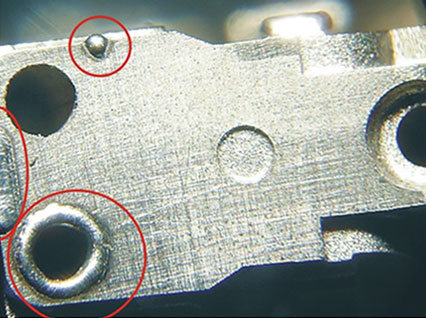 <a href='http://www.thecall.cn/product/3.htm' class='text_a'>模具激光焊機</a>修復模具效果